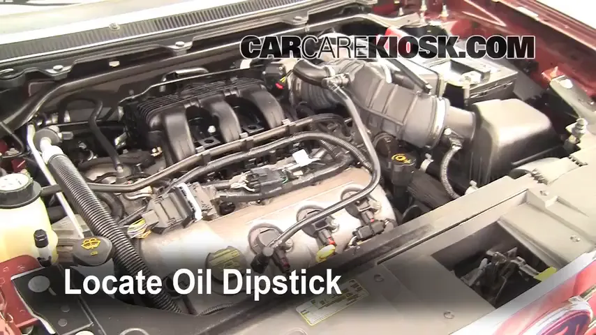 2009 Ford Flex SEL 3.5L V6 Oil Check Oil Level